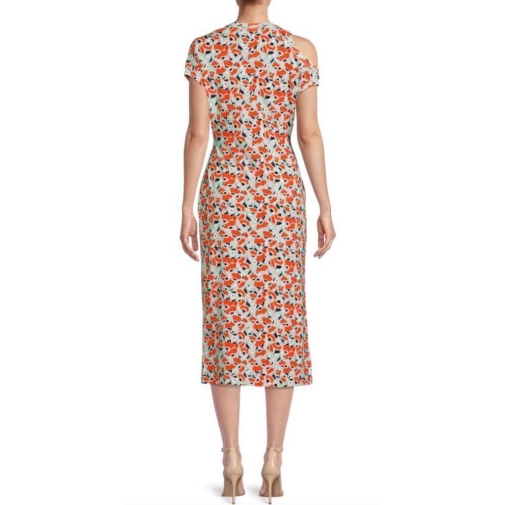 Rare Tanya Taylor Luella Floral Cutout Dress in POPPY FIELD Size S NWOT - Picture 2 of 9